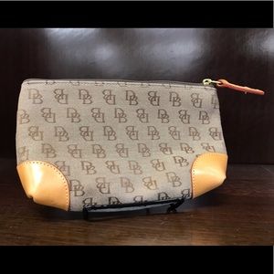 Dooney & Bourke small canvas cosmetic case
